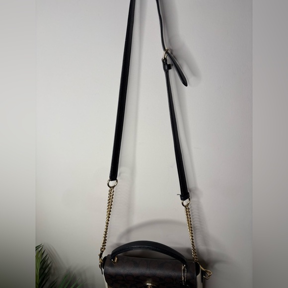 COACH Marlie Top Handle Satchel In Signature Canvas - Picture 4 of 9